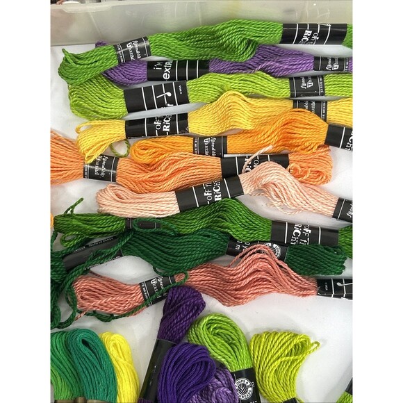 Lot Embroidery Floss Skeins Organizer Cross Stitch Thread Mixed Colors - Picture 6 of 8
